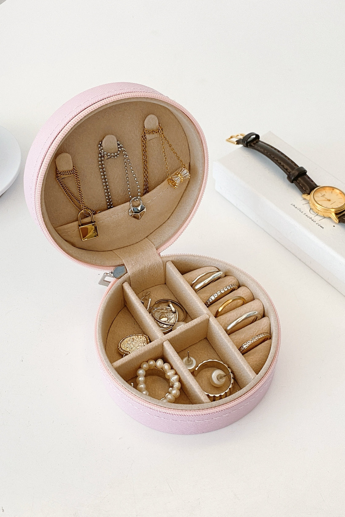 PU Leather Jewelry Storage Box - Premium Jewelry Storage Box from Concordia Style Boutique - Just $13.66! Shop now at Concordia Style Boutique
