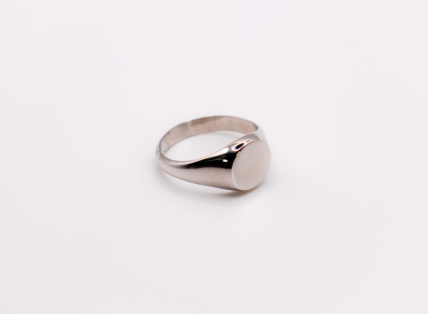 Italian Oval Silver Ring
