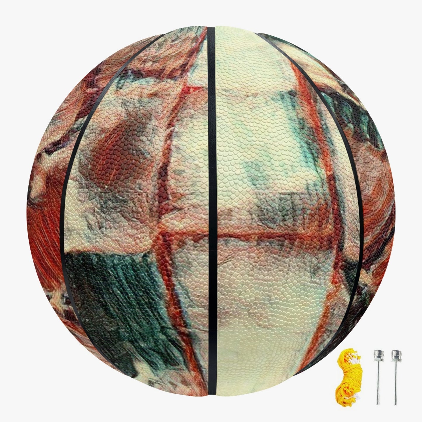 Basketball - Eight Panel Printed - Square Dance - Concordia Style Boutique