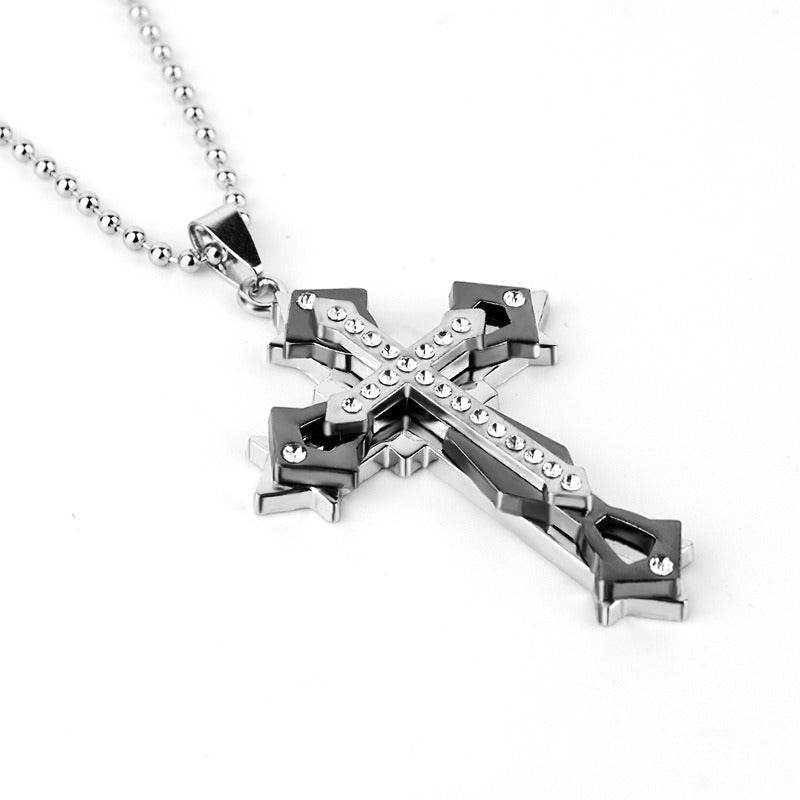 Men's Cross Pendant Necklace - Concordia Style Boutique