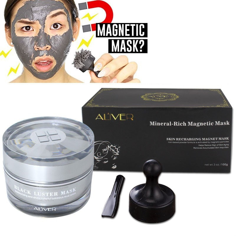 Mineral-Rich Magnetic Face Mask - Pore Cleansing - Removes Skin Impurities - Firming and Moisturizing - Blackhead Removal Mask - Premium Face Mask from Concordia Style Boutique - Just $22.93! Shop now at Concordia Style Boutique