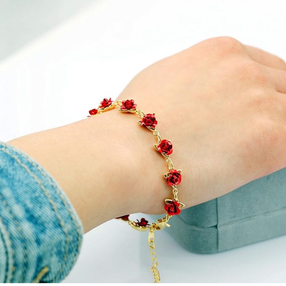 ROSE BRACELET (ADJUSTABLE) - Concordia Style Boutique