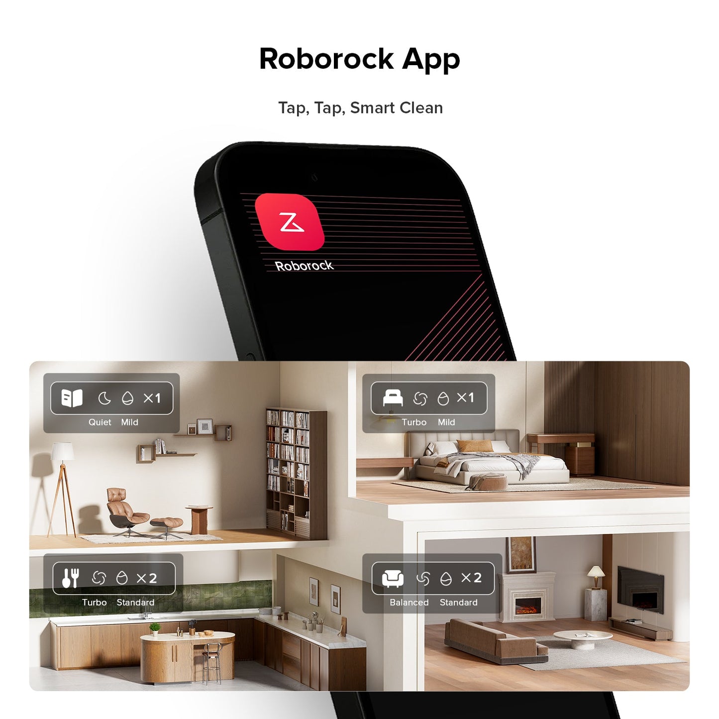 Roborock Q10 X5 Robot Vacuum and Mop with 10,000 Pa Power Suction
