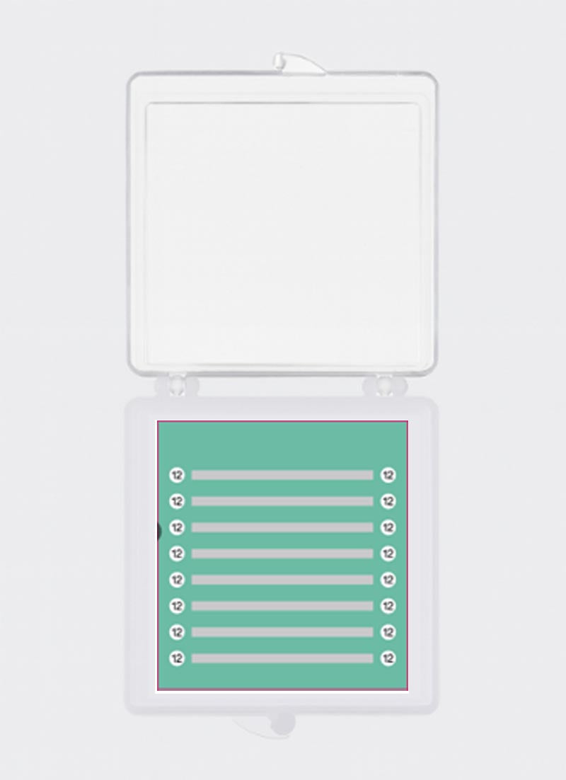 YY Shape Deep Black lashes 0.05mm & 0.07mm 【8-lines】