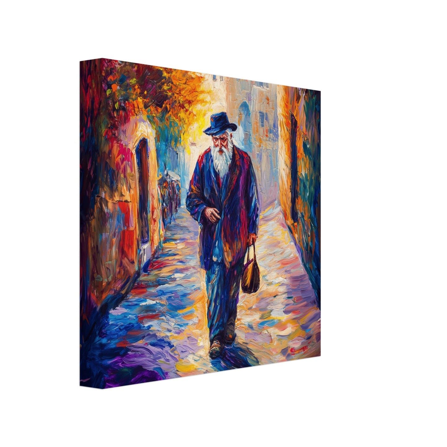 Walking Through Jerusalem Canvas Print