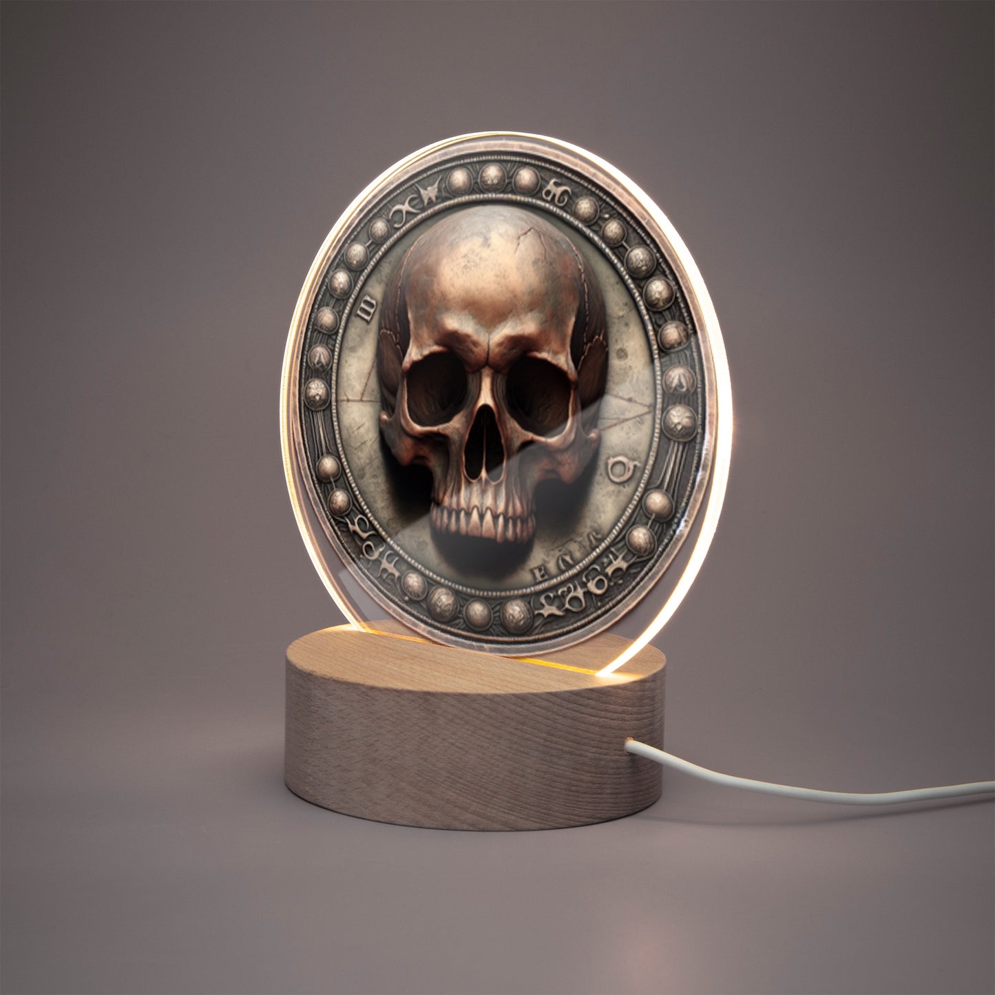 Acrylic Plaque with Stand - "Memento Mori" - Premium Acrylic Plaque from JetPrint Fulfillment - Just $12.75! Shop now at Concordia Style Boutique