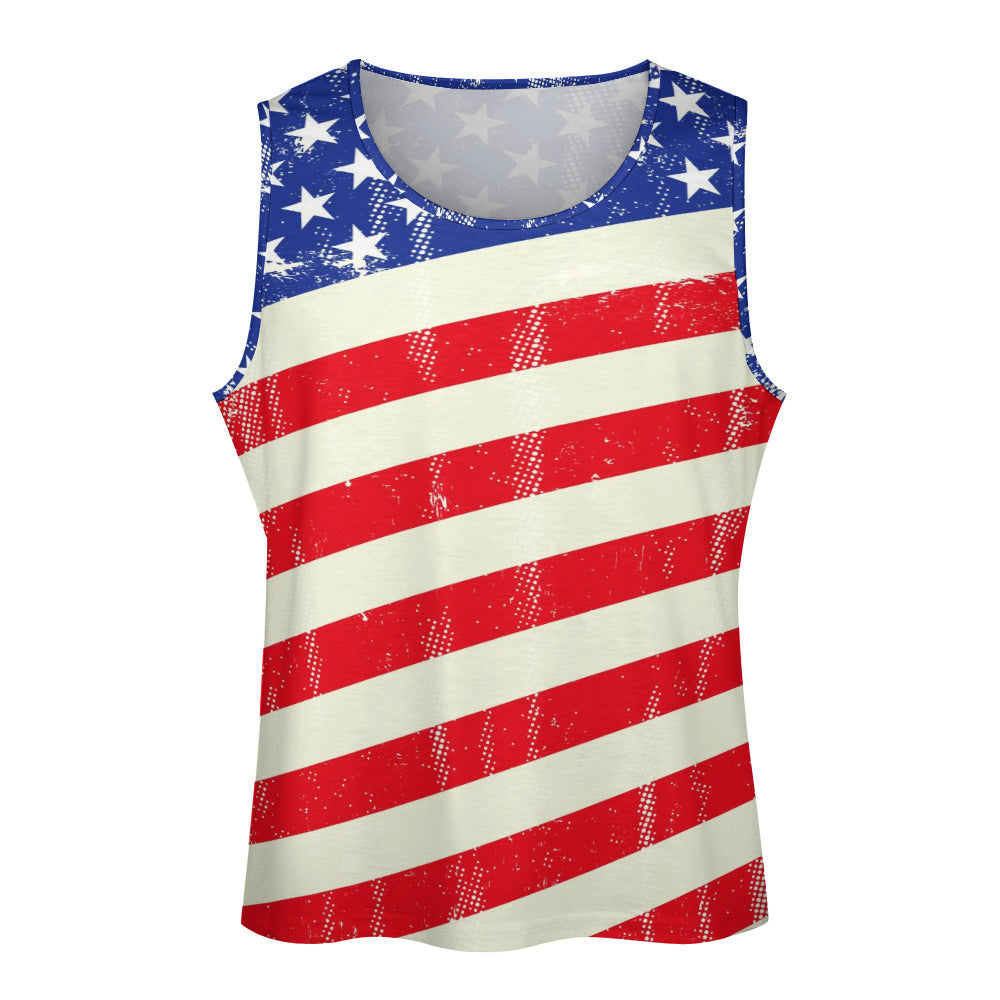 Men's Full print vest - "Americana" - Premium print vest from Concordia Style Boutique - Just $20.14! Shop now at Concordia Style Boutique
