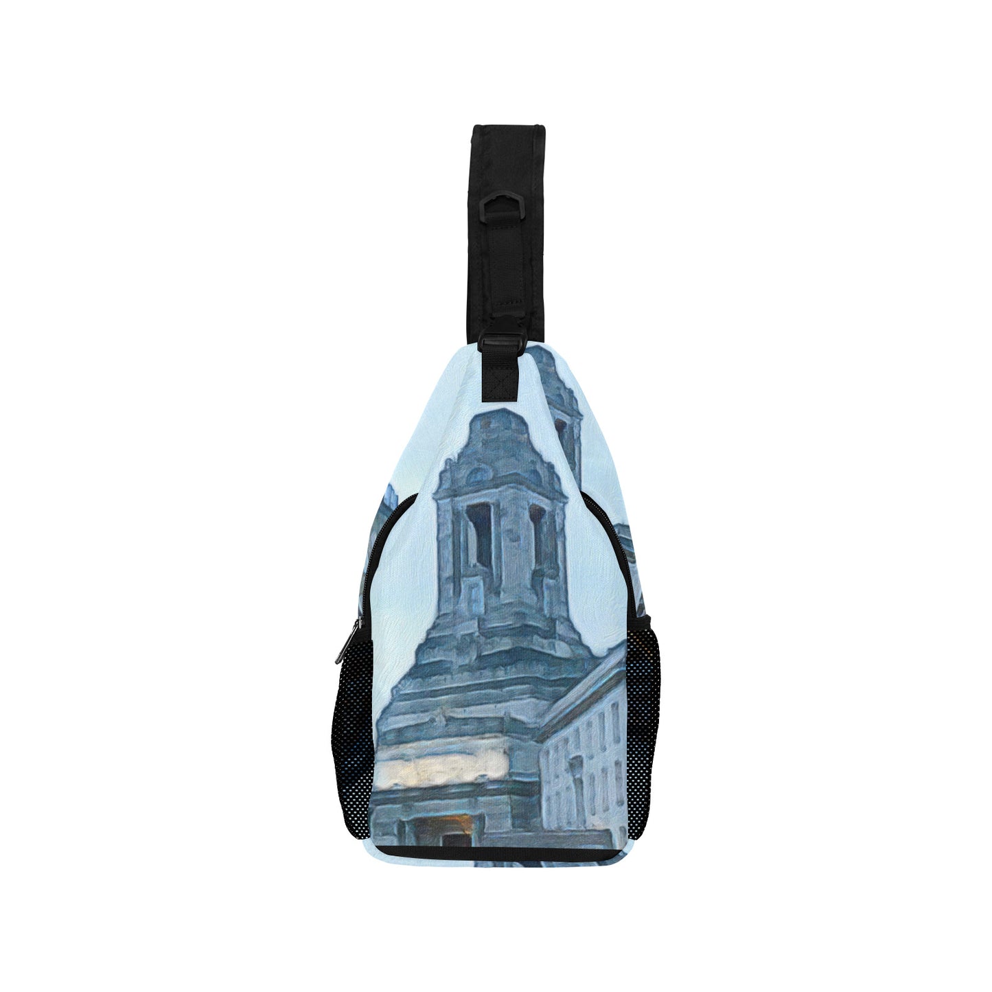 Men's Casual Chest Bag - "A Grand Place" - Premium Shoulder Bag from Concordia Style Boutique - Just $34.56! Shop now at Concordia Style Boutique