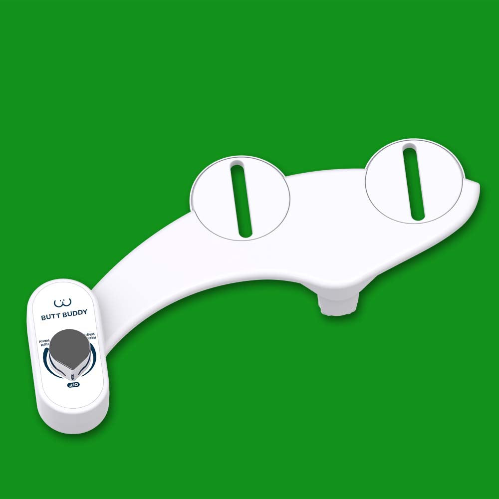 BUTT BUDDY Duo - Rear & Front Water Sprayer Bidet Toilet Attachment - Concordia Style Boutique