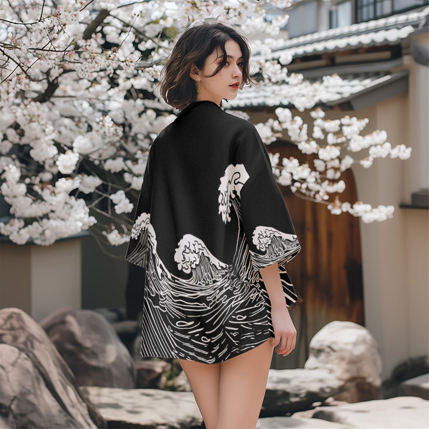 K12 Calm Waves Kimono