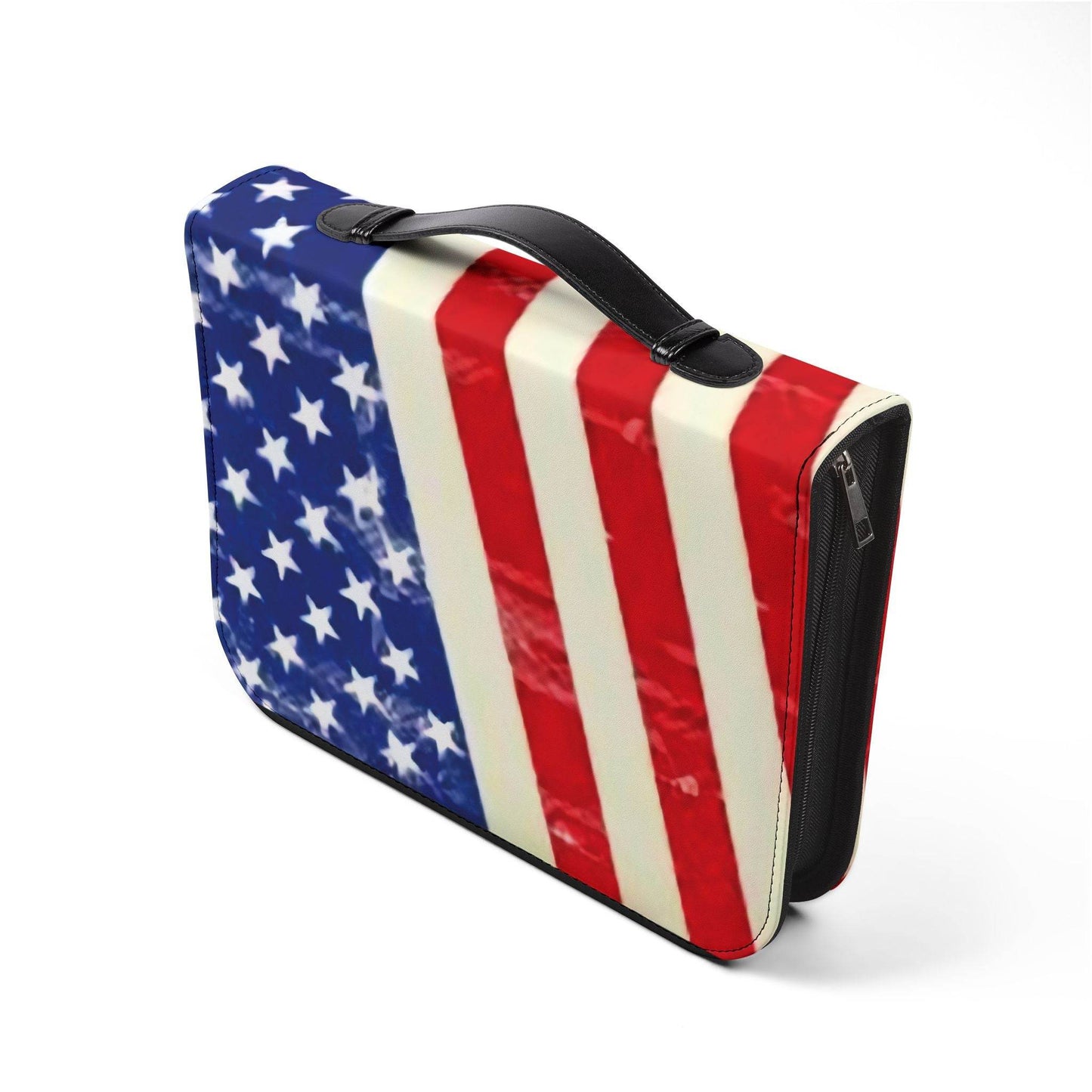 Patriotic Bible Cover - American Flag Design - Concordia Style Boutique