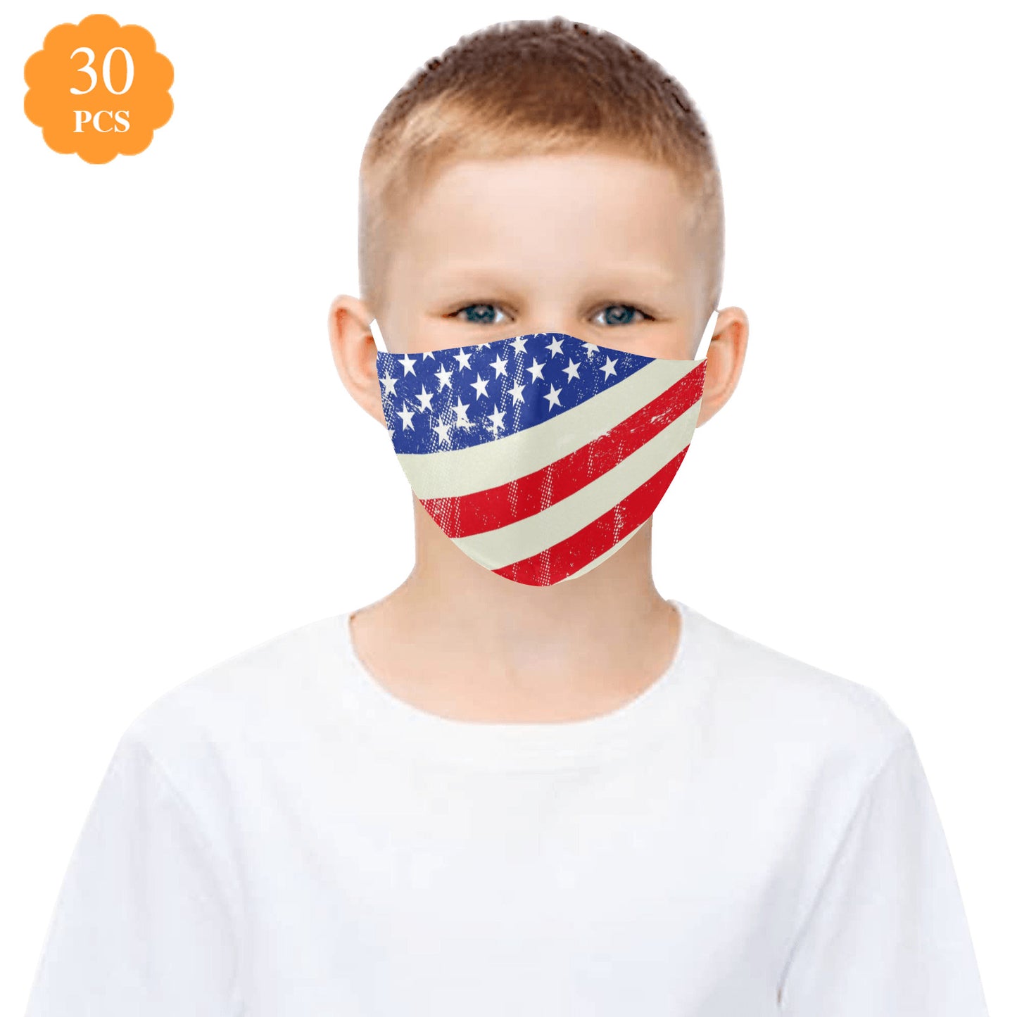 Cotton Fabric Dust Cover With Adjustable Strip - "Americana" (Model M04) (30 PCS Filters Included) - Premium Cotton Fabric Dust Cover from Concordia Style Boutique - Just $18.92! Shop now at Concordia Style Boutique