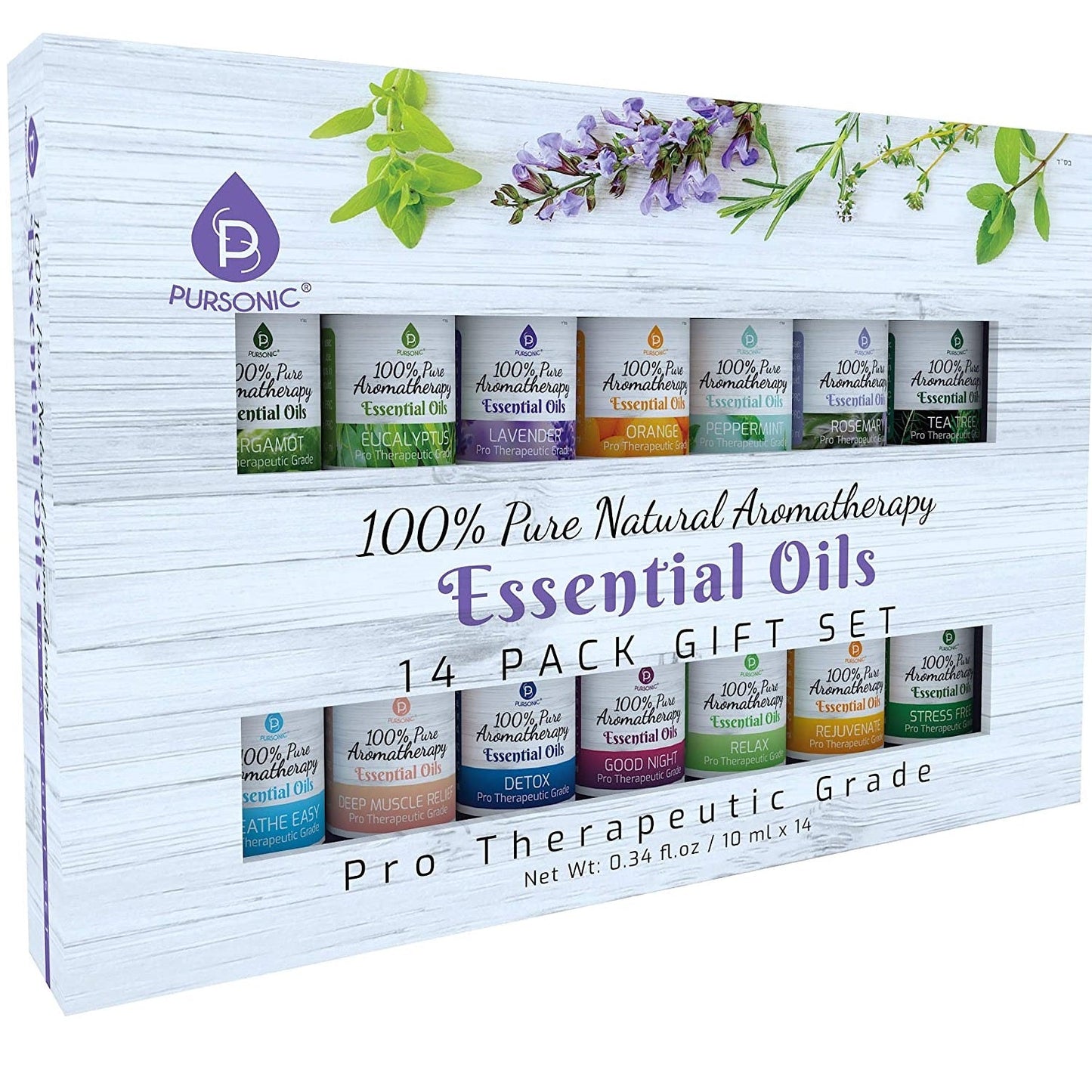 14 Pack of 100% Pure Essential Aromatherapy Oils - Concordia Style Boutique