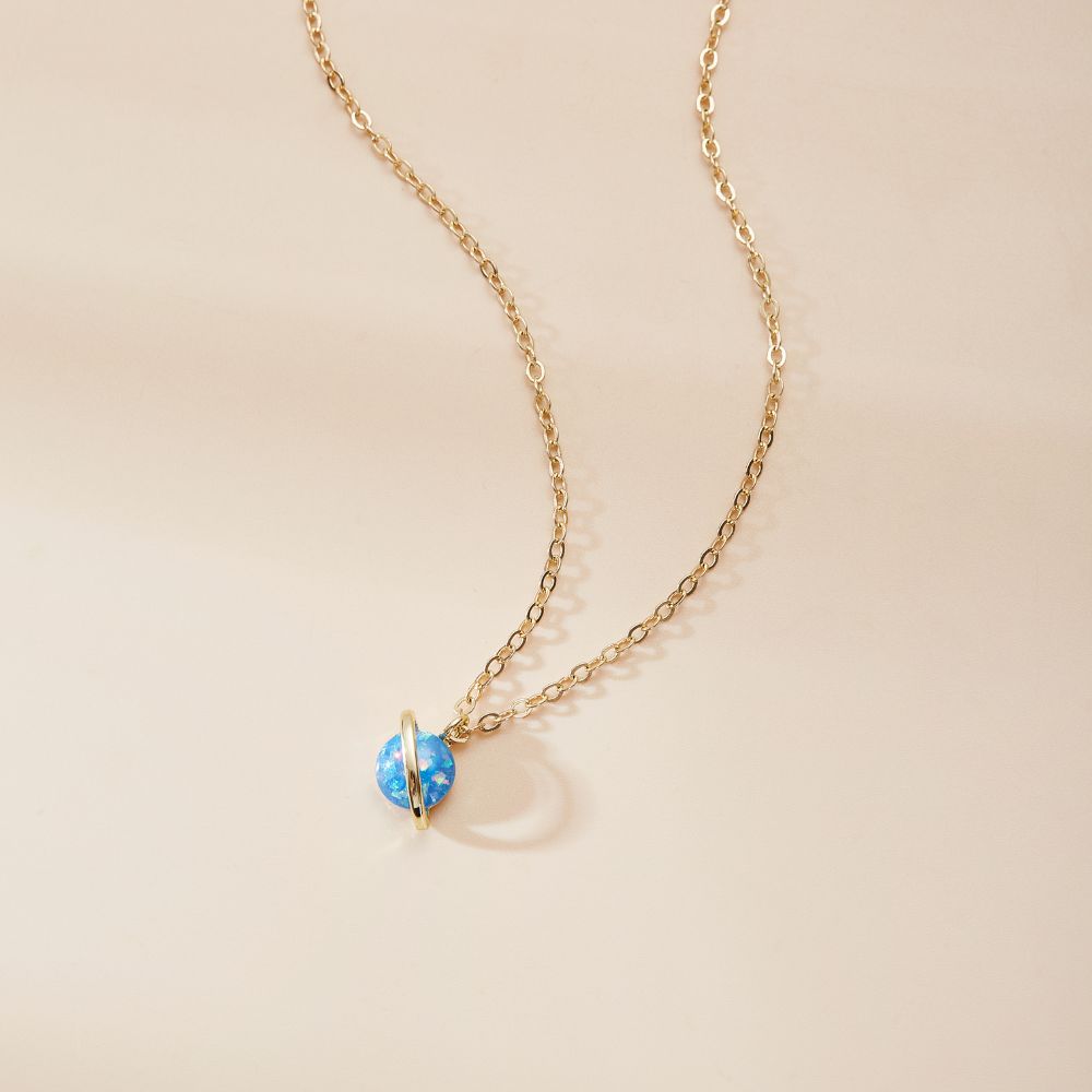 OPAL PLANET NECKLACE - Concordia Style Boutique