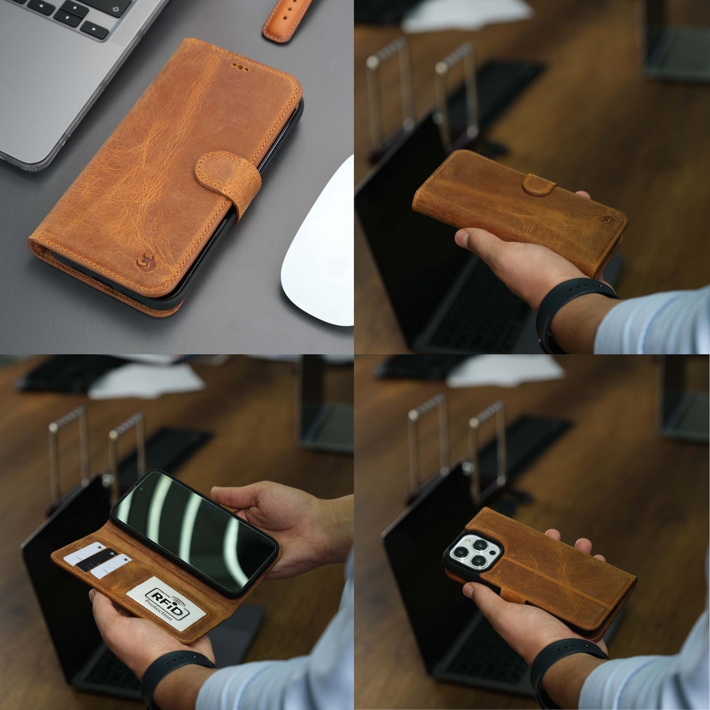 Casper iPhone 16 Pro Max Wallet Case Leather MagSafe - Concordia Style Boutique