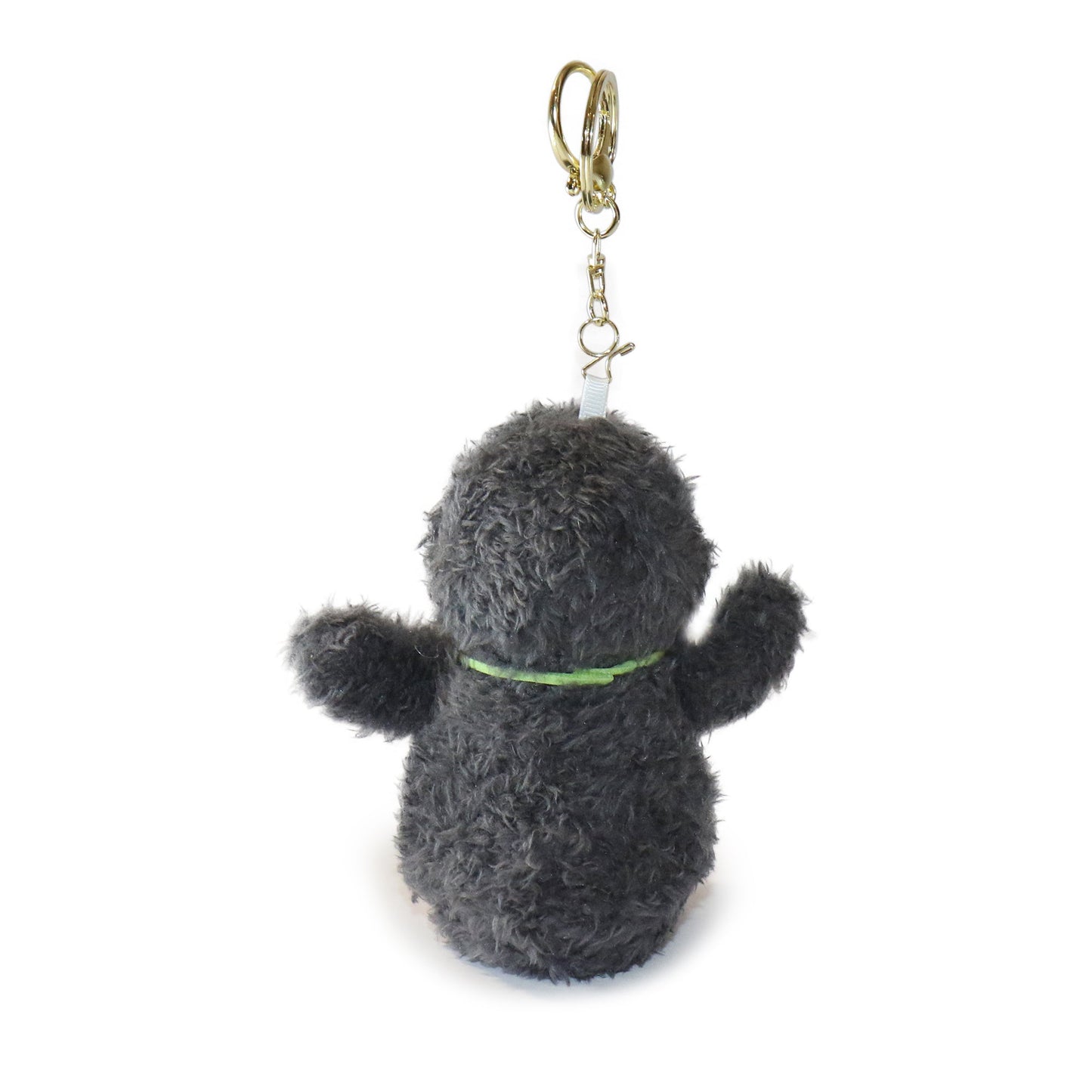 4-inch Fritter Penguin white Black Bow and Heart Charm