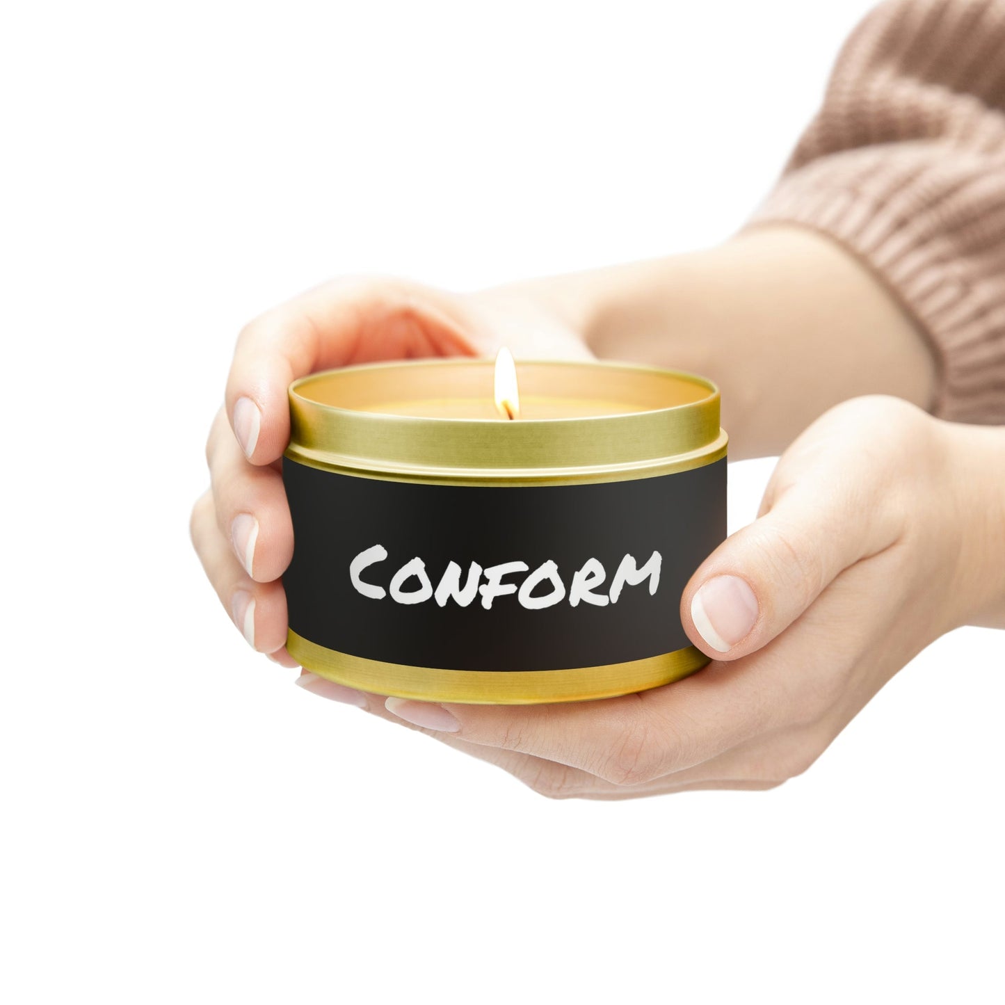 Tin Candle - "Conform" - Premium Tin Candle from Concordia Style Boutique - Just $9.33! Shop now at Concordia Style Boutique