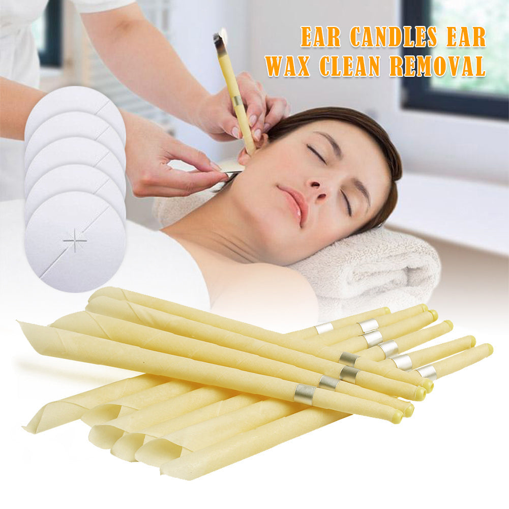 Coning Beewax Natural Ear Candle - Ear Care - Ear Treatment Wax Removal - Earwax Cleaner - Concordia Style Boutique