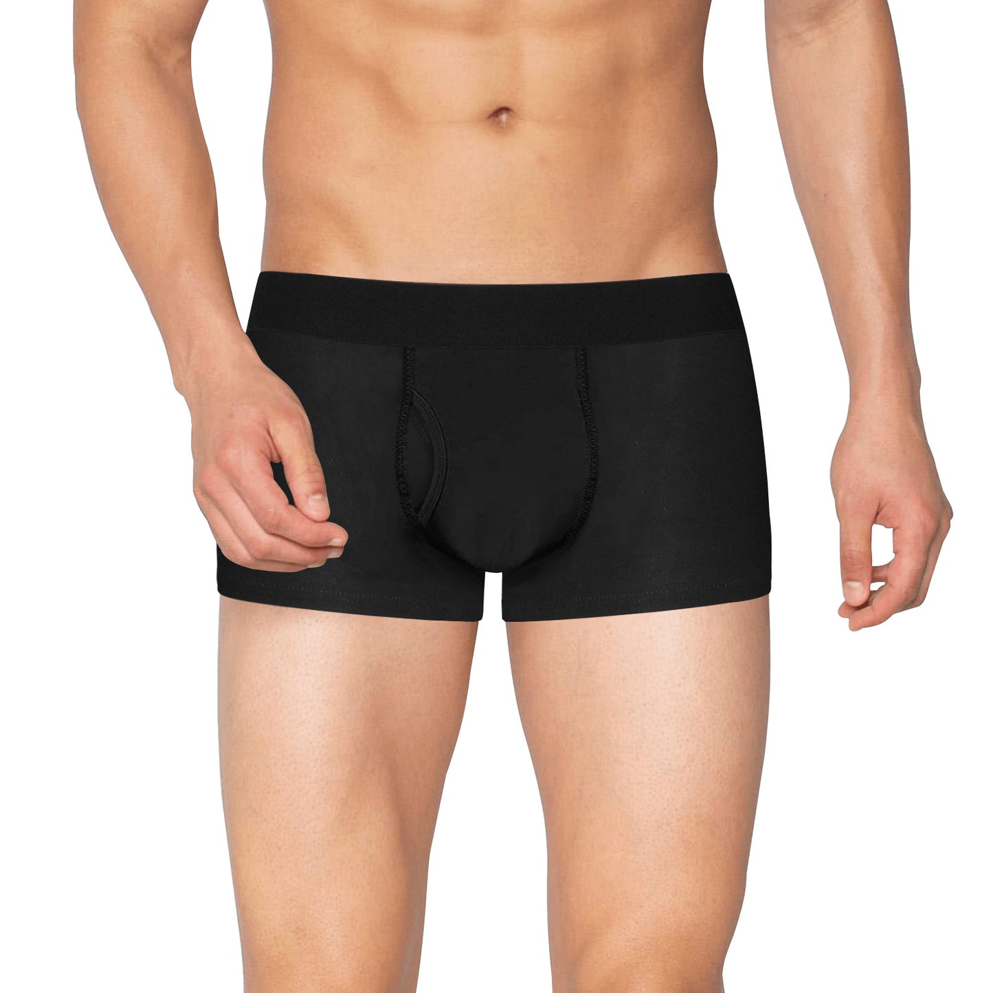 Men's Boxer Briefs with Fly - "Black" - Premium Boxer Briefs from Concordia Style Boutique - Just $24.04! Shop now at Concordia Style Boutique