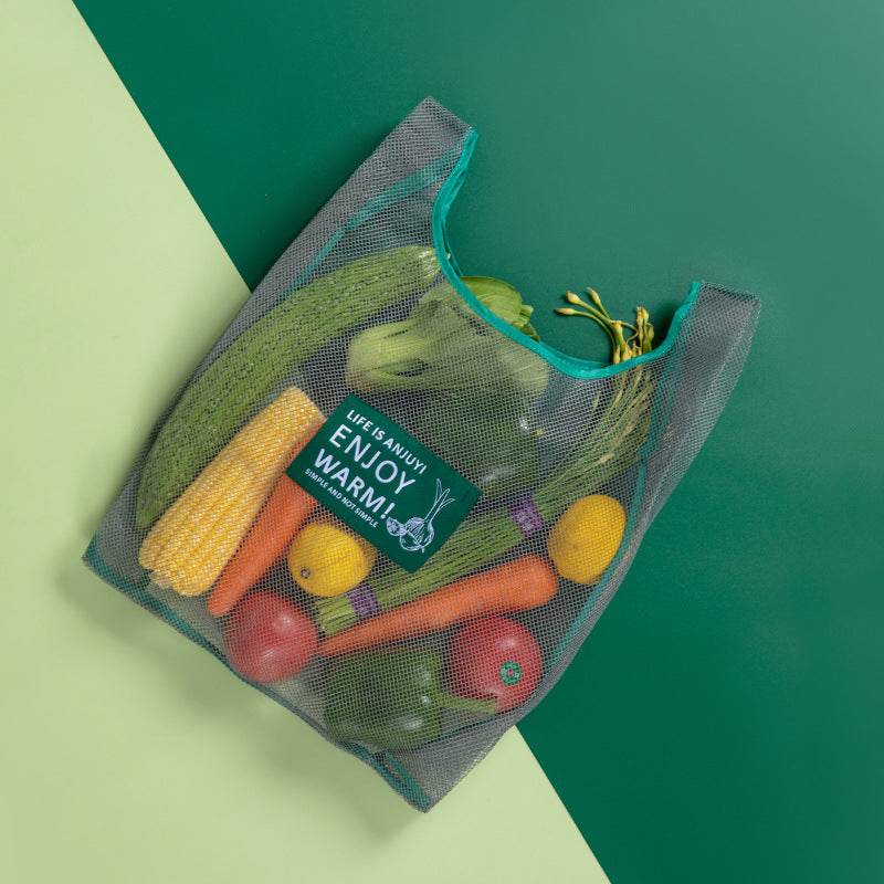 Environmentally Friendly Shopping Bag - Fruit And Vegetable Bag - Mesh GroceryBag - Concordia Style Boutique