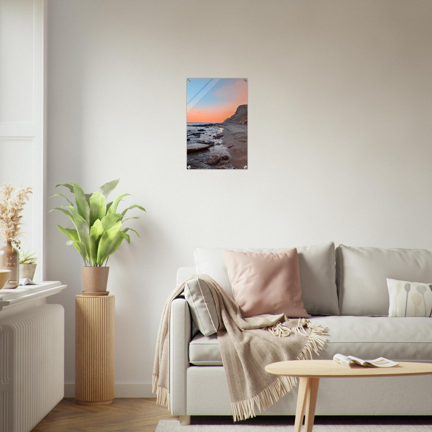 "Mediterranean Sunset" - Acrylic Print
