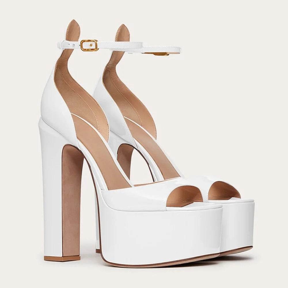 Women's Patent Leather Pumps - Concordia Style Boutique
