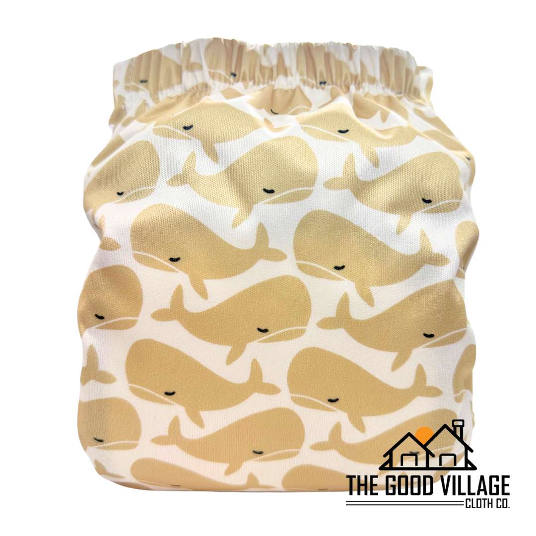 One Size Pocket Diaper | Oh-Whale - Concordia Style Boutique