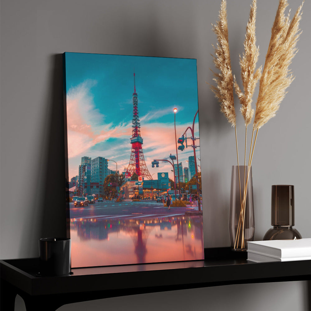 Canvas Print Multiple sizes Unframed & Framed (Vertical) - "Downtown" - Premium Artwork from Concordia Style Boutique - Just $55.98! Shop now at Concordia Style Boutique