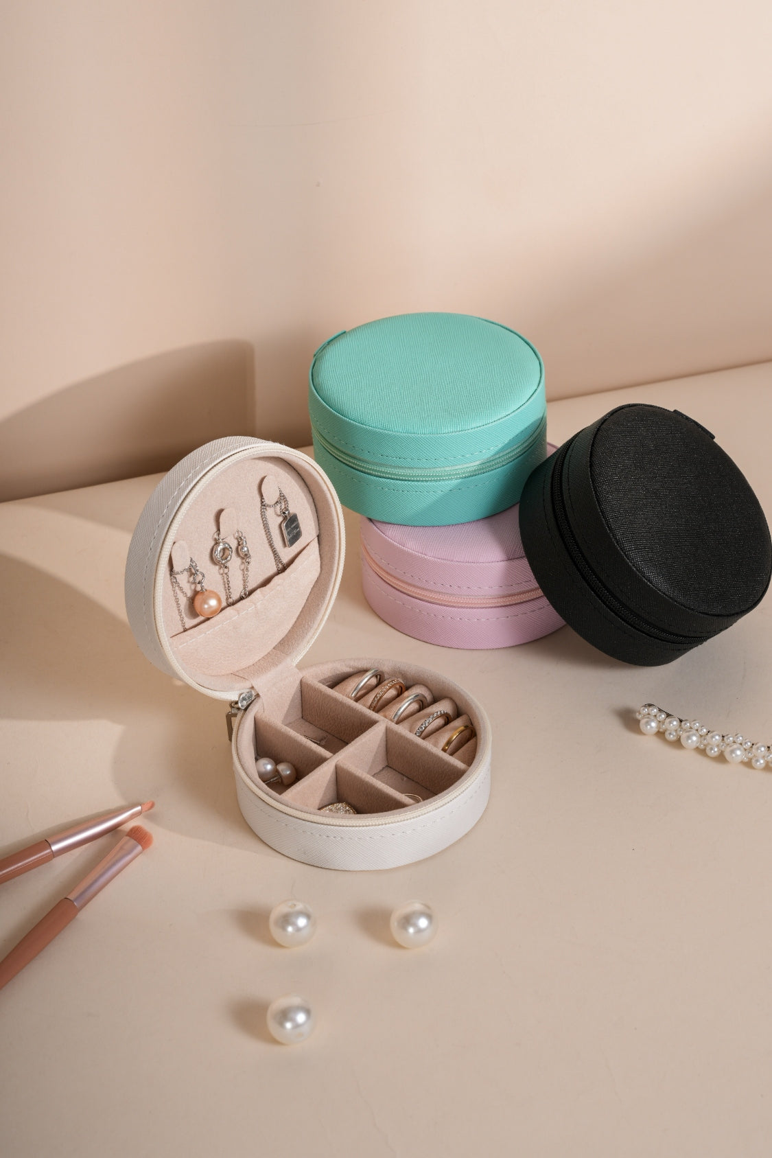 PU Leather Jewelry Storage Box - Premium Jewelry Storage Box from Concordia Style Boutique - Just $13.66! Shop now at Concordia Style Boutique