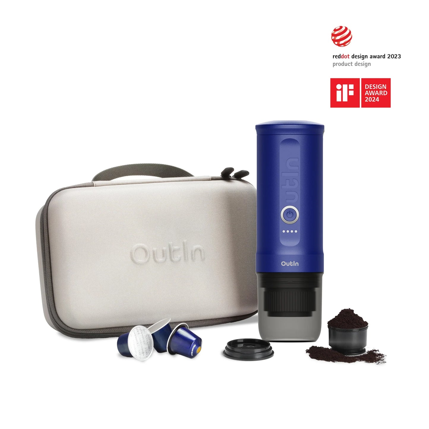Nano Portable Espresso Machine Set (Ocean Blue) - Concordia Style Boutique