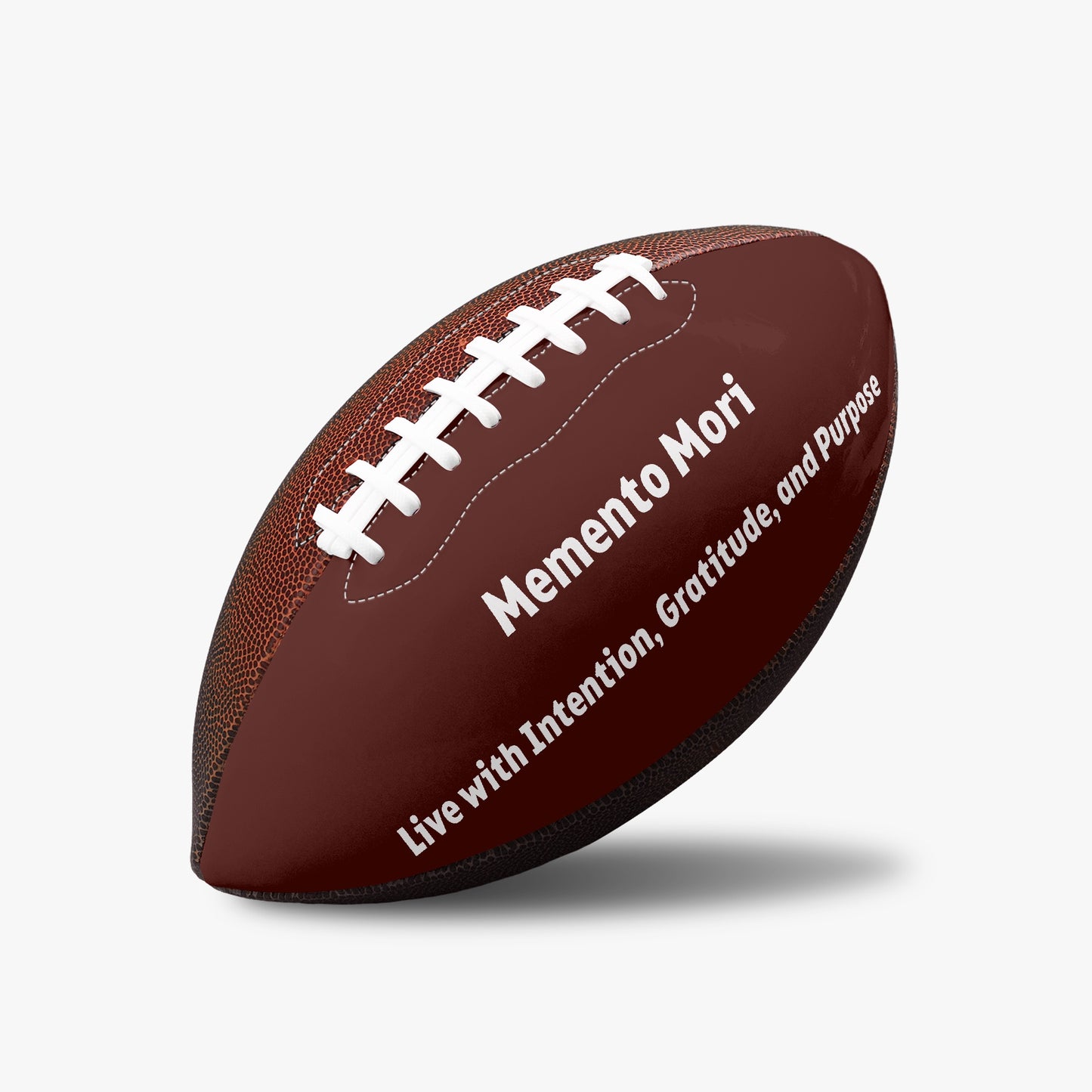 American Football - One Panel Print Design - "Memento Mori" - Premium American Football from Concordia Style Boutique - Just $37! Shop now at Concordia Style Boutique