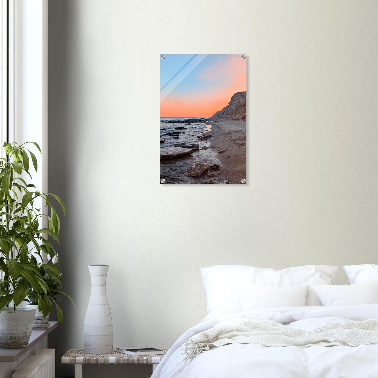 "Mediterranean Sunset" - Acrylic Print