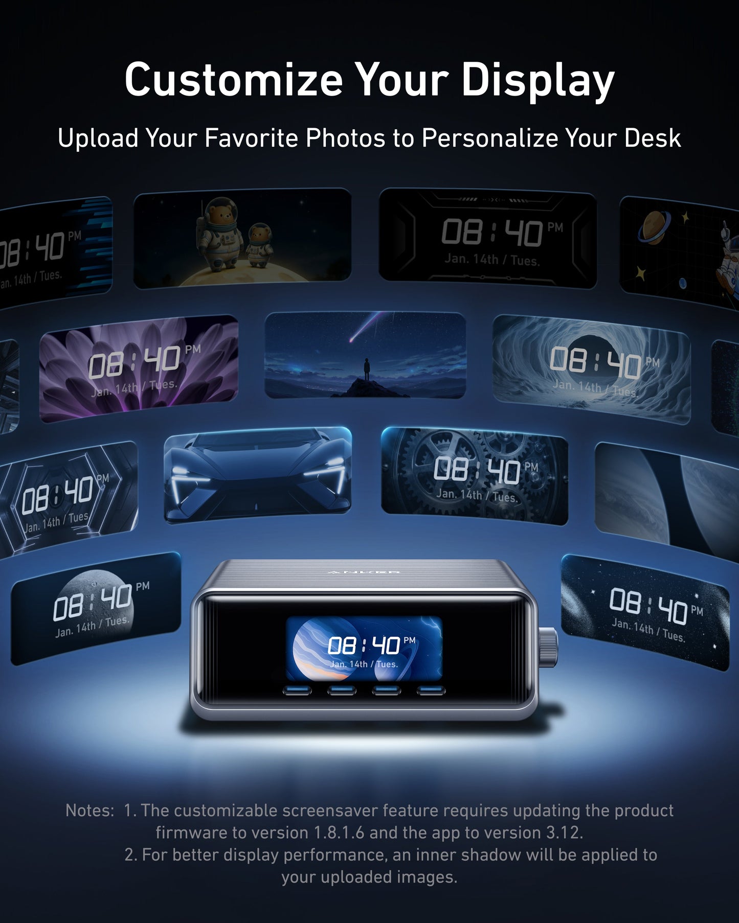 Anker Prime Charger (250W, 6 Ports, GaNPrime)