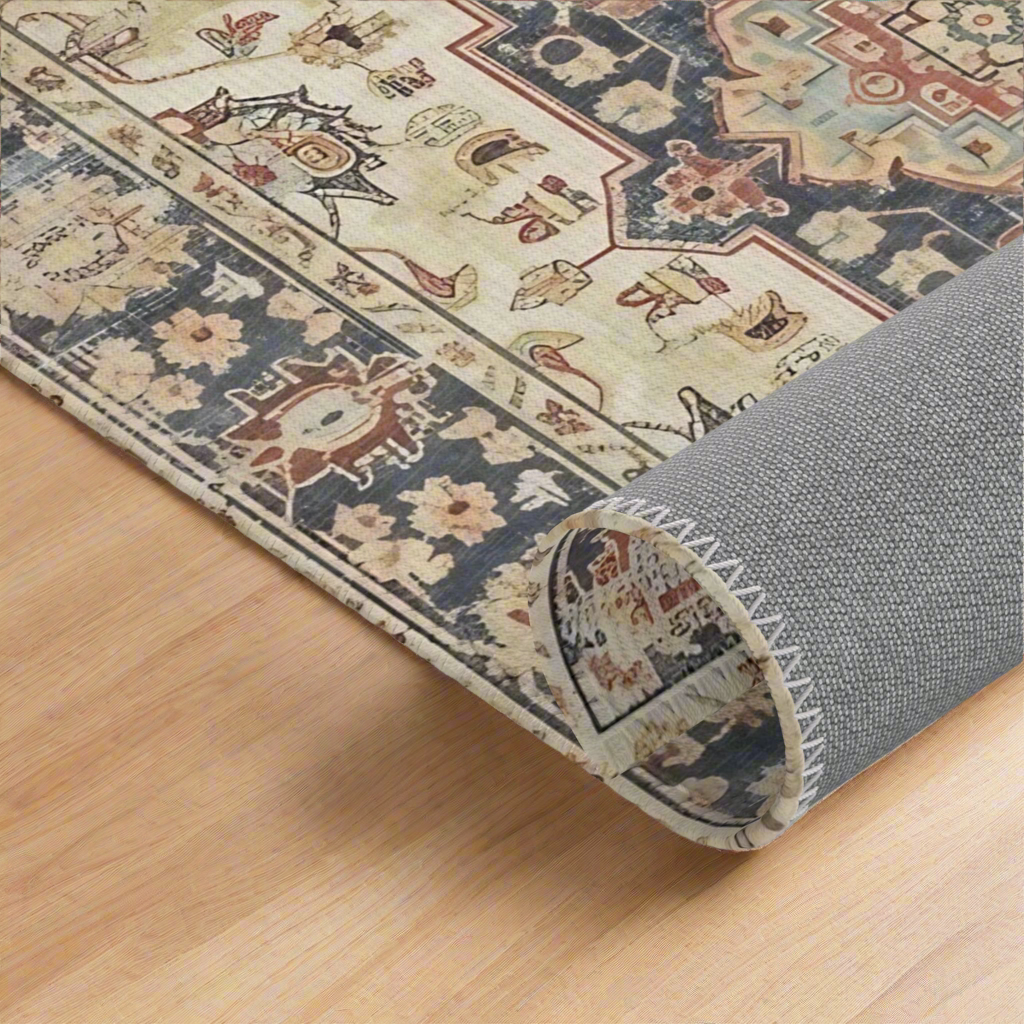 Faded Tan Rabbit Mat