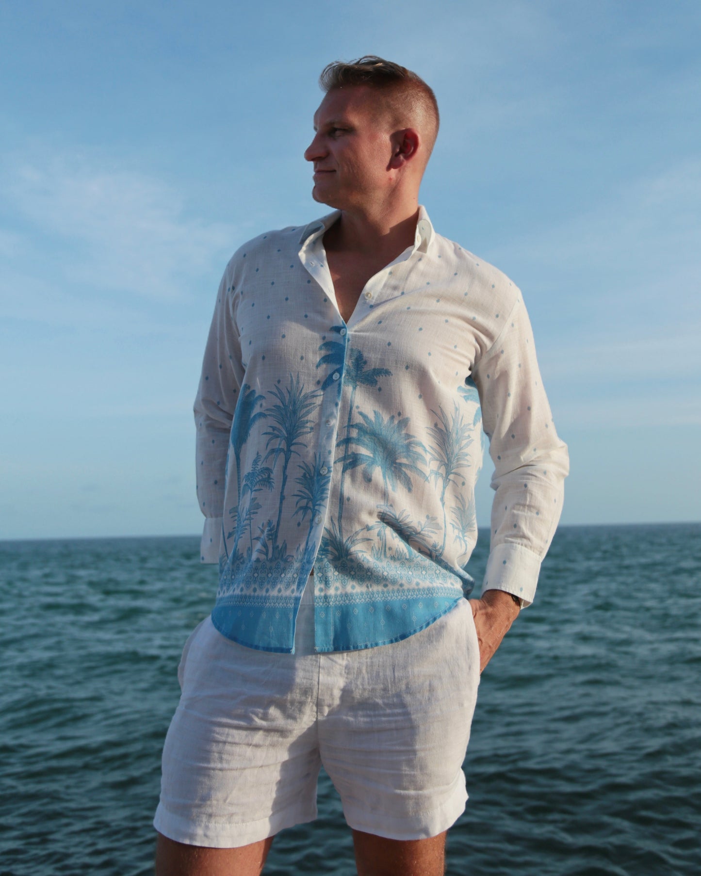 Boyfriend Shirt - Palma - Concordia Style Boutique