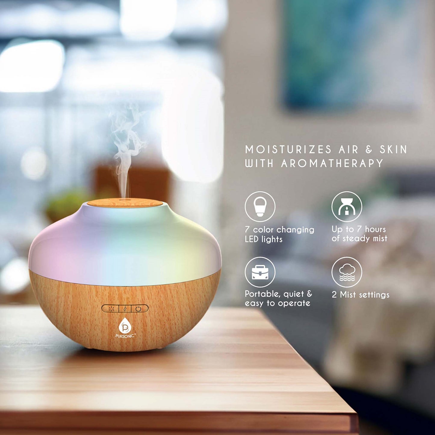 Pursonic Aromatherapy Spa Bundle – Transform Your Home into a Serene Oasis - Concordia Style Boutique
