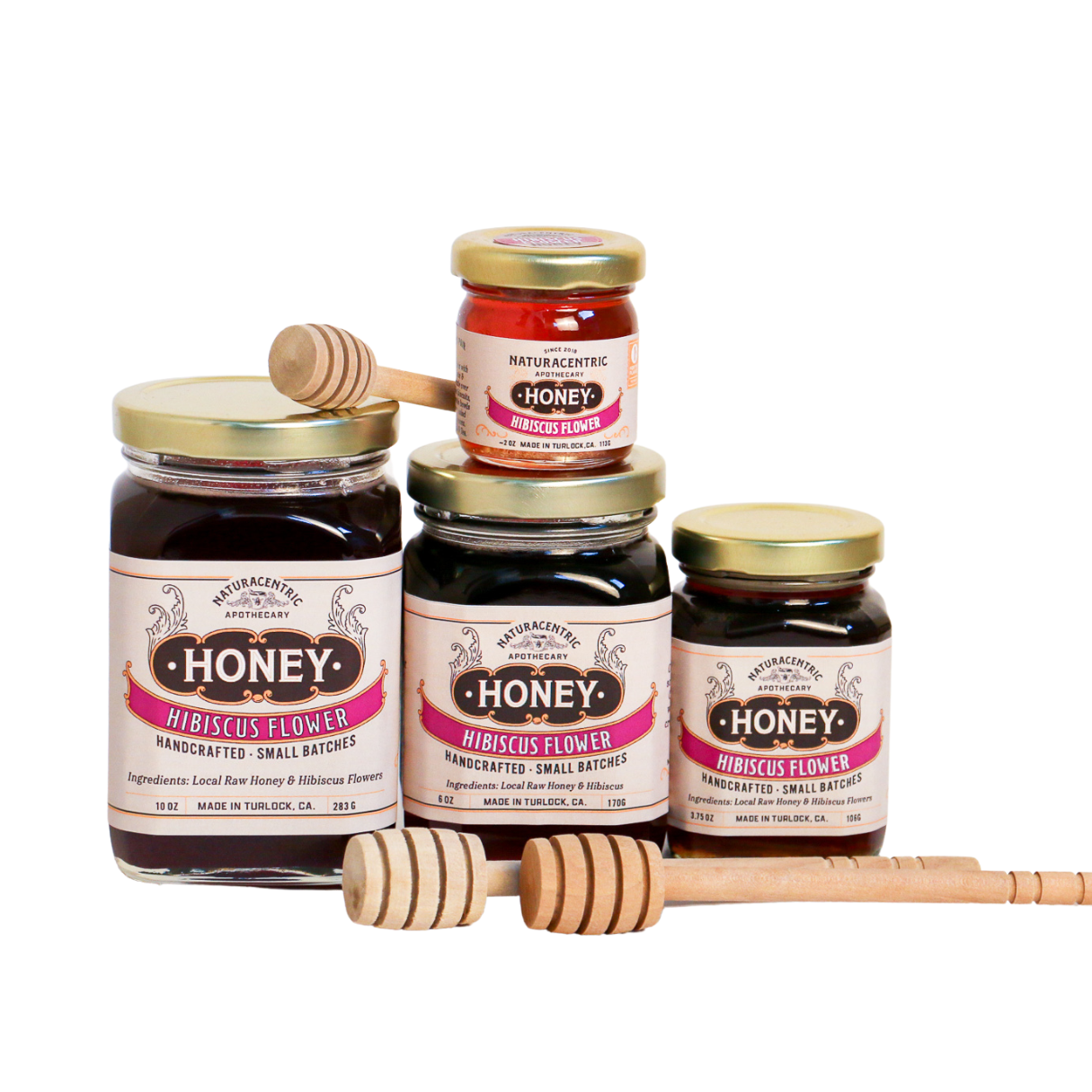 Hibiscus Infused Honey - Concordia Style Boutique