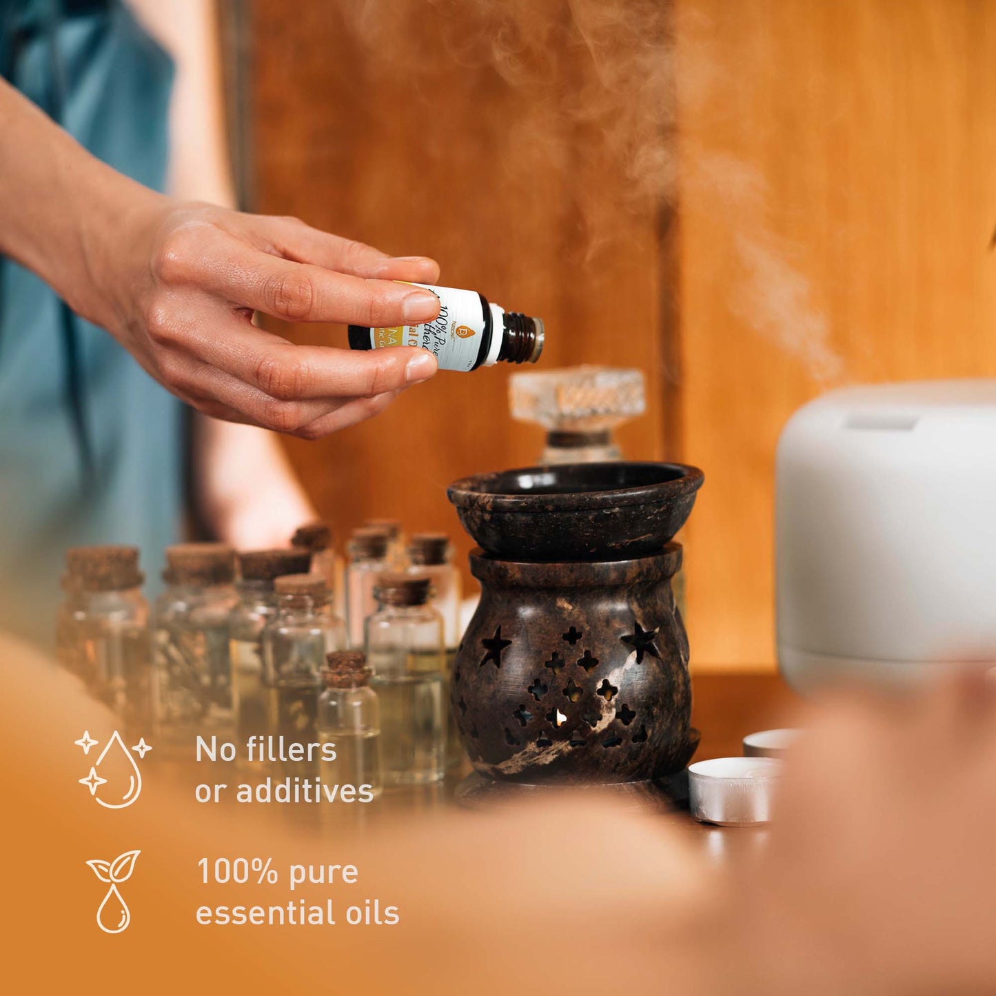 Pursonic Air Purifier with 6-Pack Premium Essential Oils Collection - Concordia Style Boutique