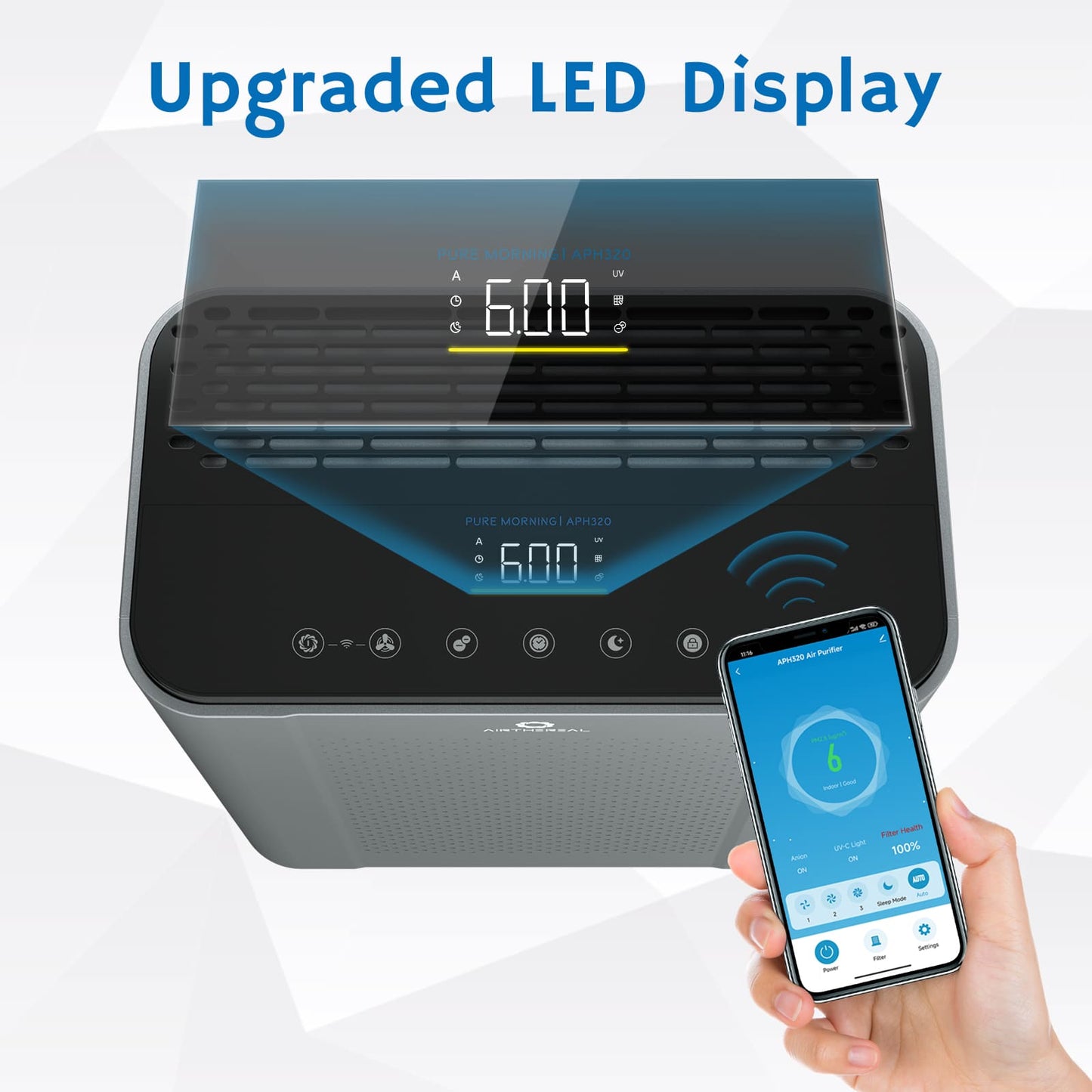 APH320 Smart WiFi Air Purifier - Concordia Style Boutique