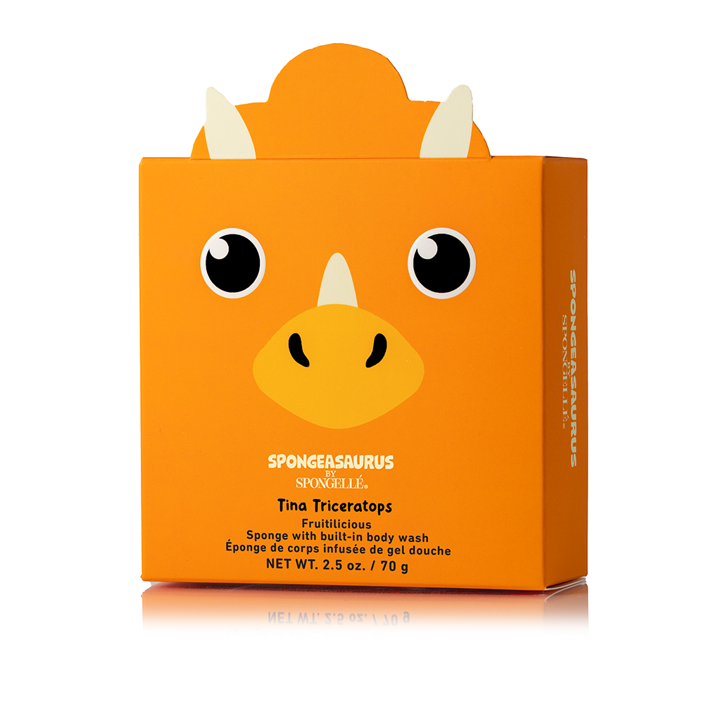 Tina Triceratops | Spongeasaurus Dinosaur Buffer - Concordia Style Boutique