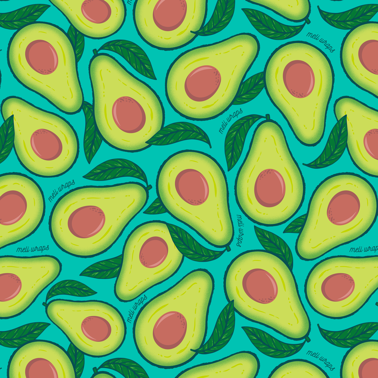 Avocado Kitchen Towel Set of 2 100% Cotton - Concordia Style Boutique