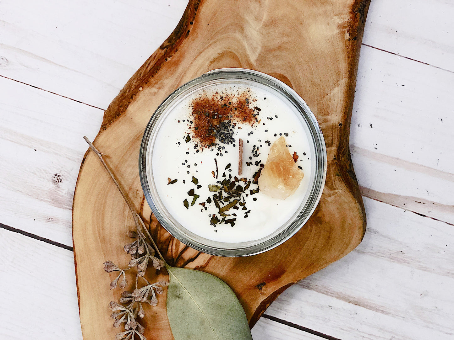 Abundance Candle / Ritual Candle / Intention Candle / Hand Poured Candle / Soy Wax Candle/ Butter Me Up Organics / Good Luck Candle / Money - Concordia Style Boutique