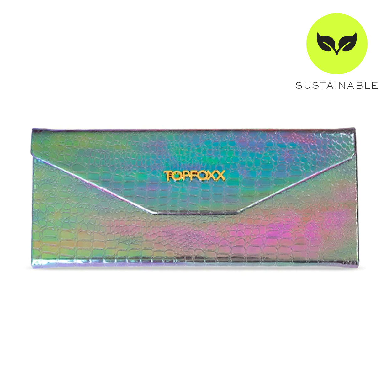 Green Foldable Holographic Case - Concordia Style Boutique