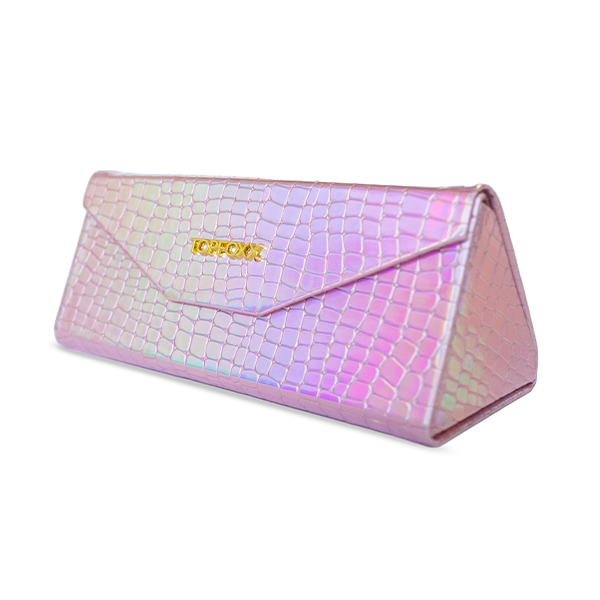 Pink Foldable Holographic Case - Concordia Style Boutique