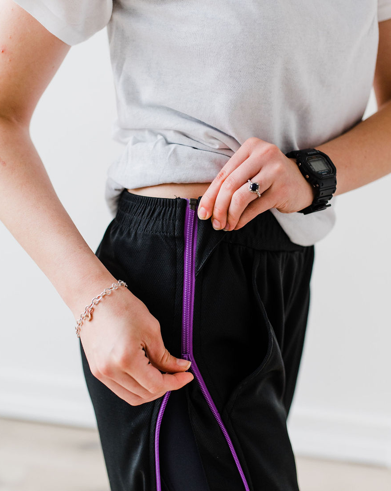 zipOns Adult Lightweight Adaptive Pants