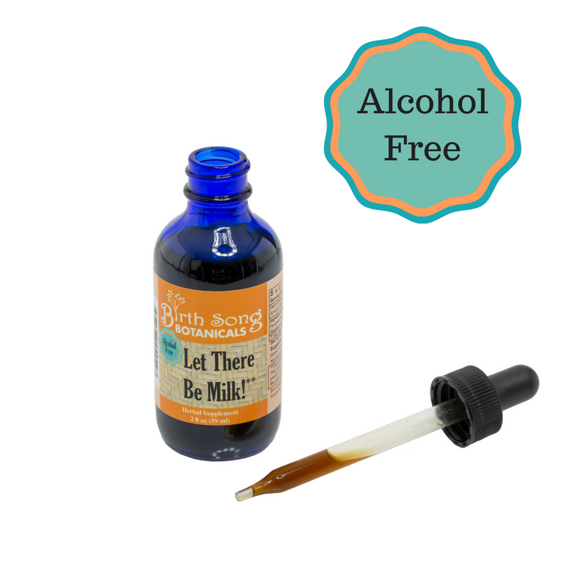 Let There Be Milk! 2 oz. ALCOHOL FREE Herbal Breastfeeding Supplement and Lactation Support, Breastmilk Supply Booster* - Concordia Style Boutique