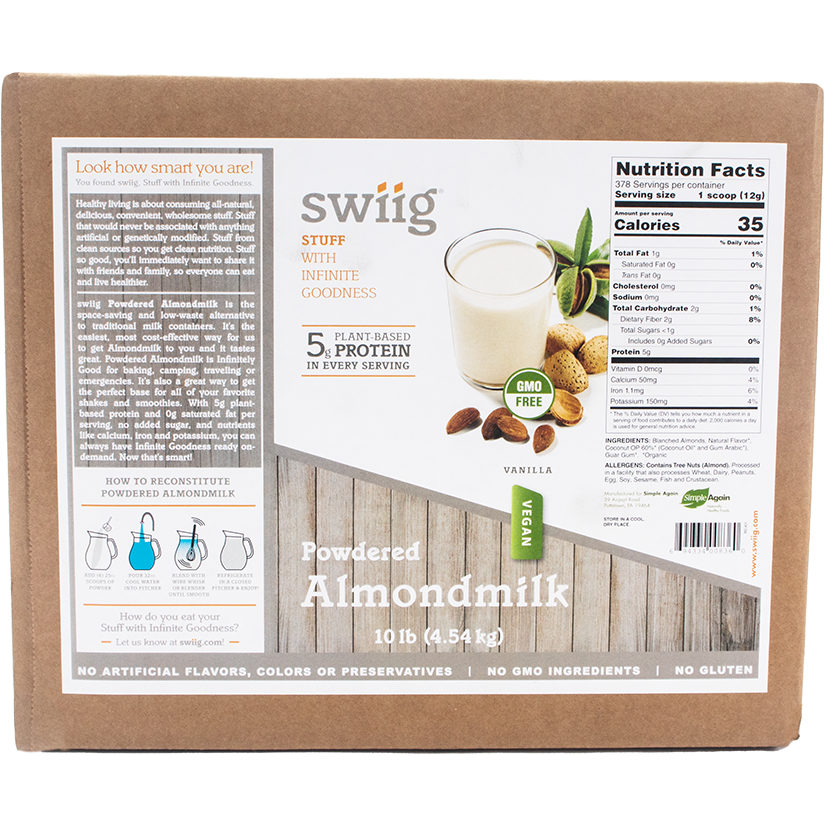 Powdered Vanilla Almond Milk - Concordia Style Boutique