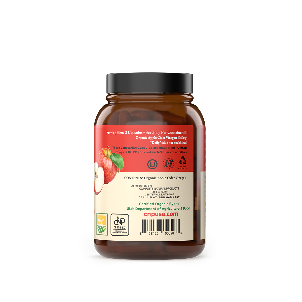 Organic Apple Cider Vinegar Capsules