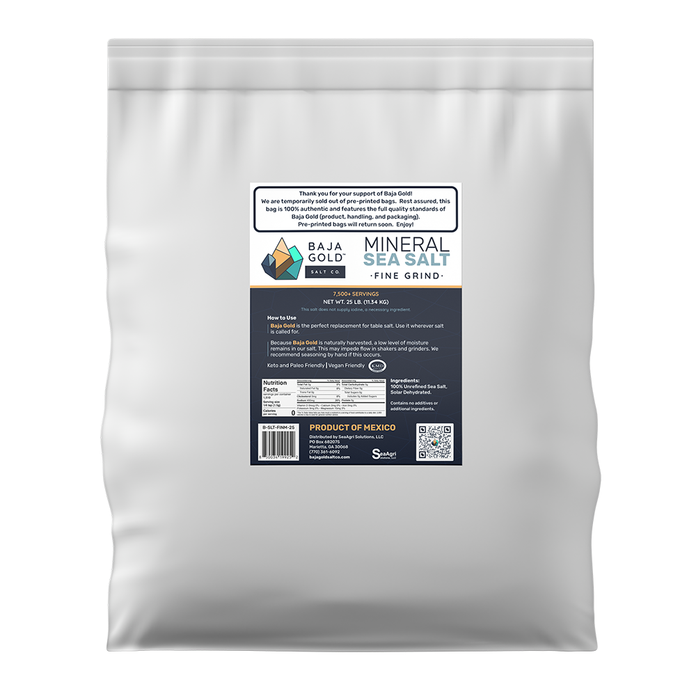 Baja Gold Mineral Sea Salt - Concordia Style Boutique