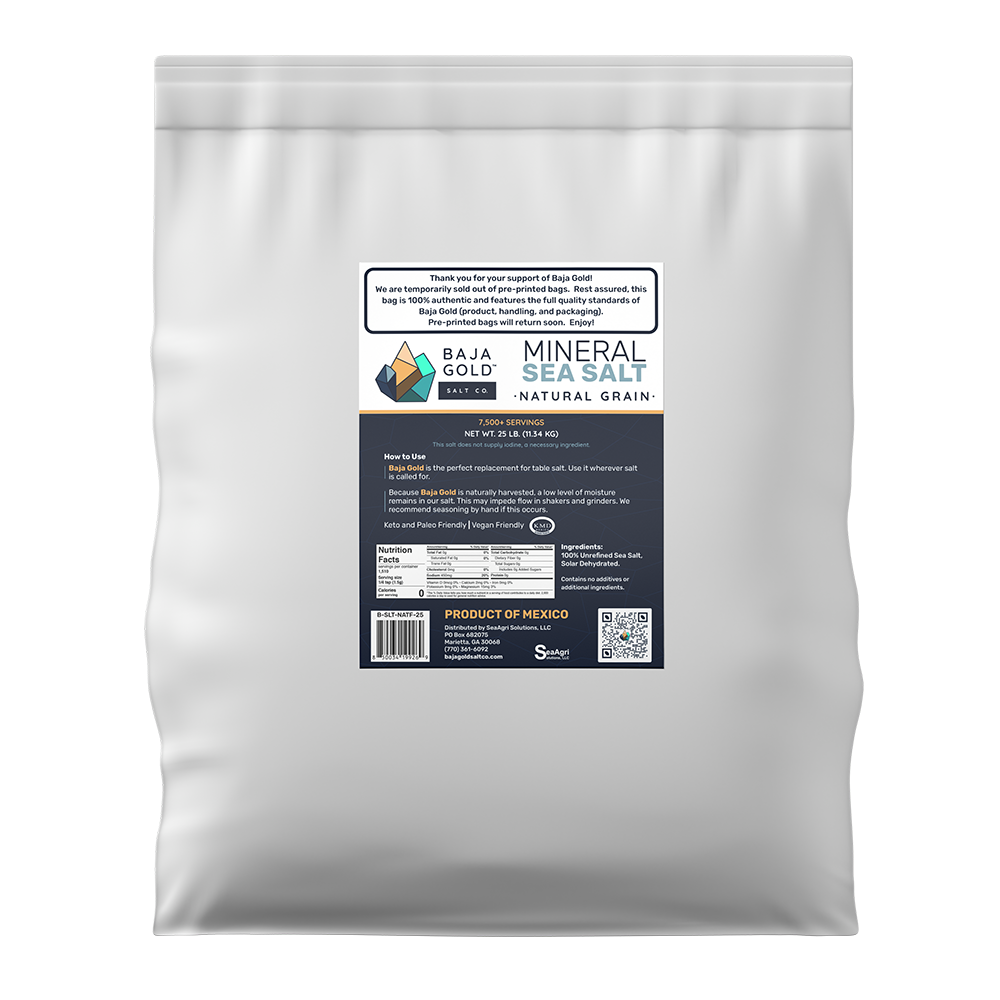 Baja Gold Mineral Sea Salt - Concordia Style Boutique